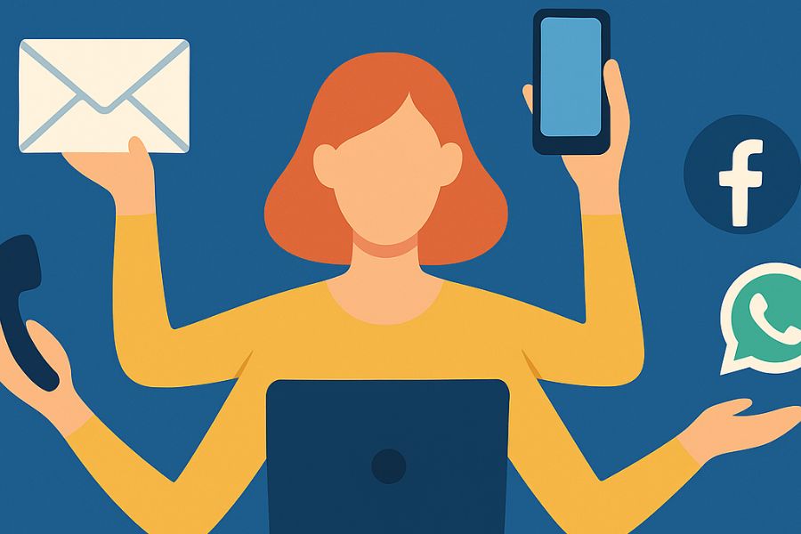 Perché non puoi parlare o scrivere allo stesso modo su tutti i canali